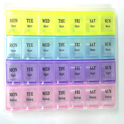 Weekly Pill Organizer Box