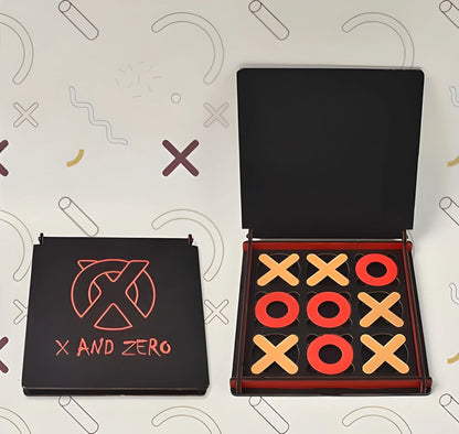 X  Zero Wooden Board Game