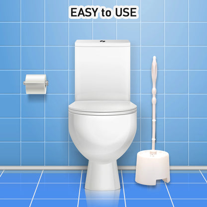 Toilet Brush with Potted Holder