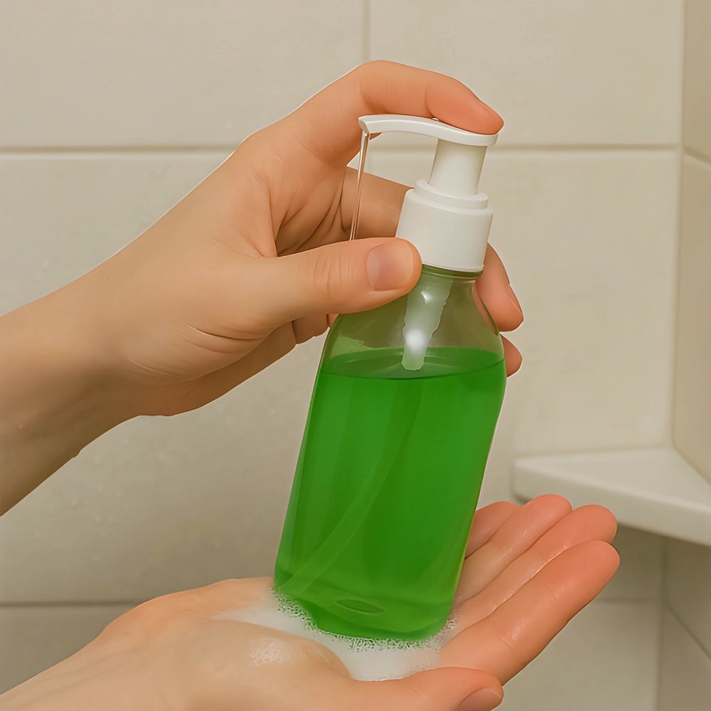 Transparent Shower Gel Pump