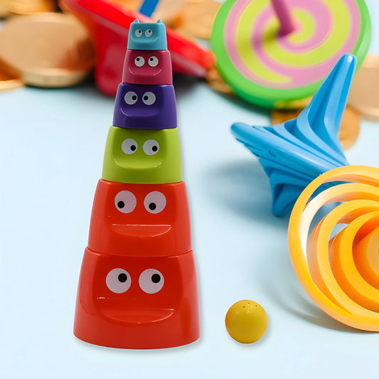 Stacking Monster Cups Toy