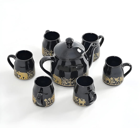 2 Bowl  6 Glass Snake Set