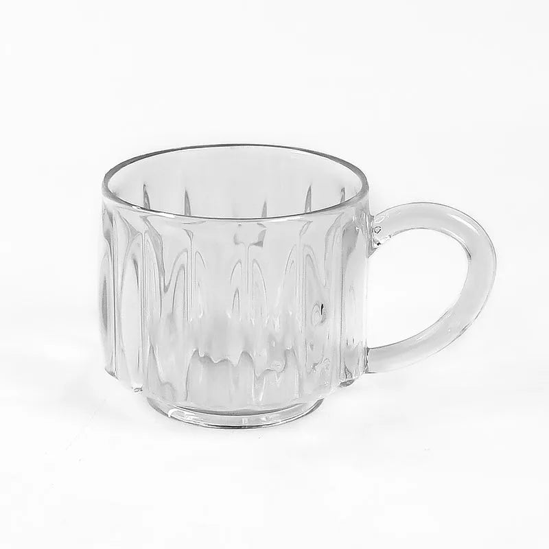 Transparent Plastic Cups (Set Of 6 Pc)