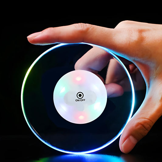 Color-Changing LED Party Coasters