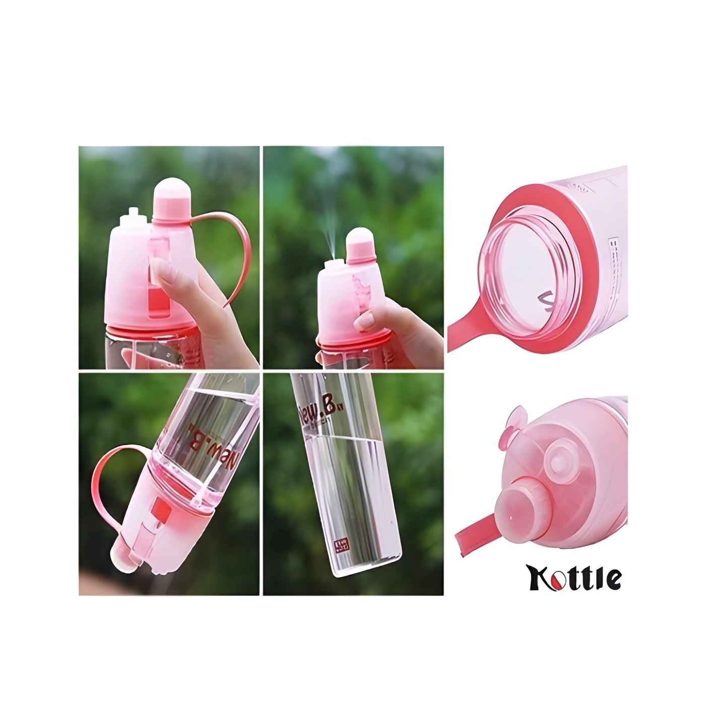 2-in-1 Mist & Drink Bottle