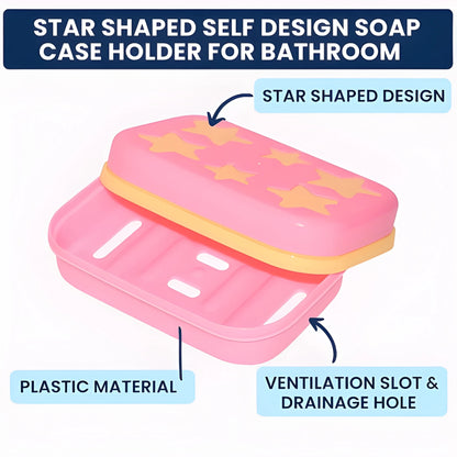 Star-Shaped Leak-Proof Soap Case