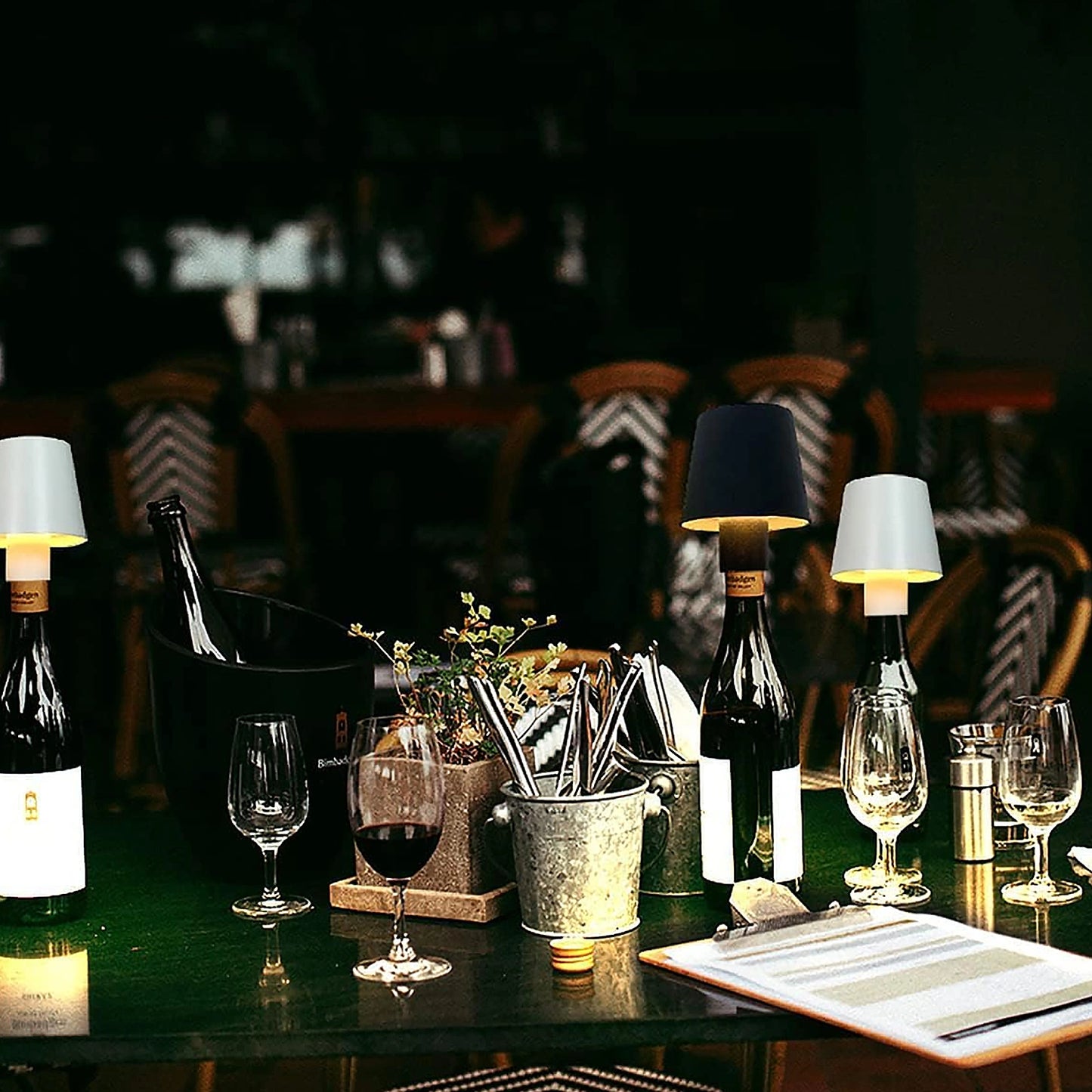 LED Dimmable Bottle Lamp