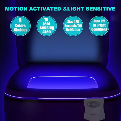 Toilet Led Light Bowl Cover Lamp