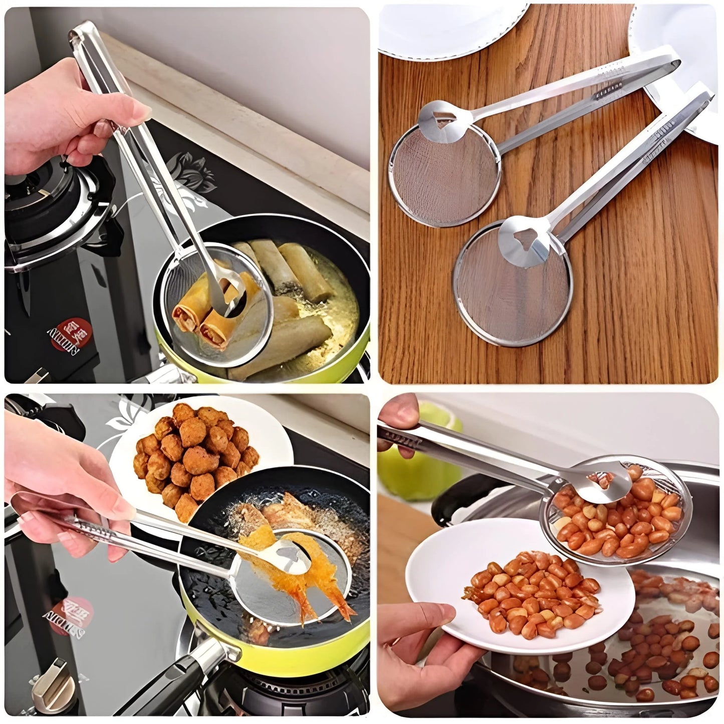 2in1 Stainless Steel Filter Spoon