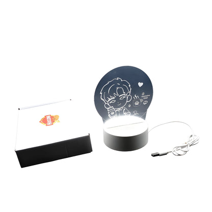 3D LED Night Light Lamp