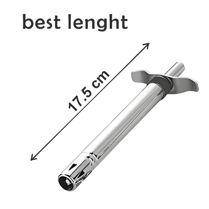 Stainless Steel Electronic Gas Lighter