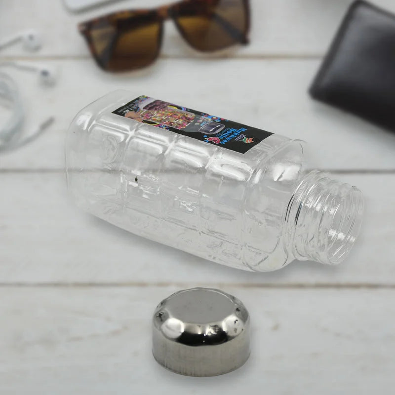 Steel-Cap Storage Bottle