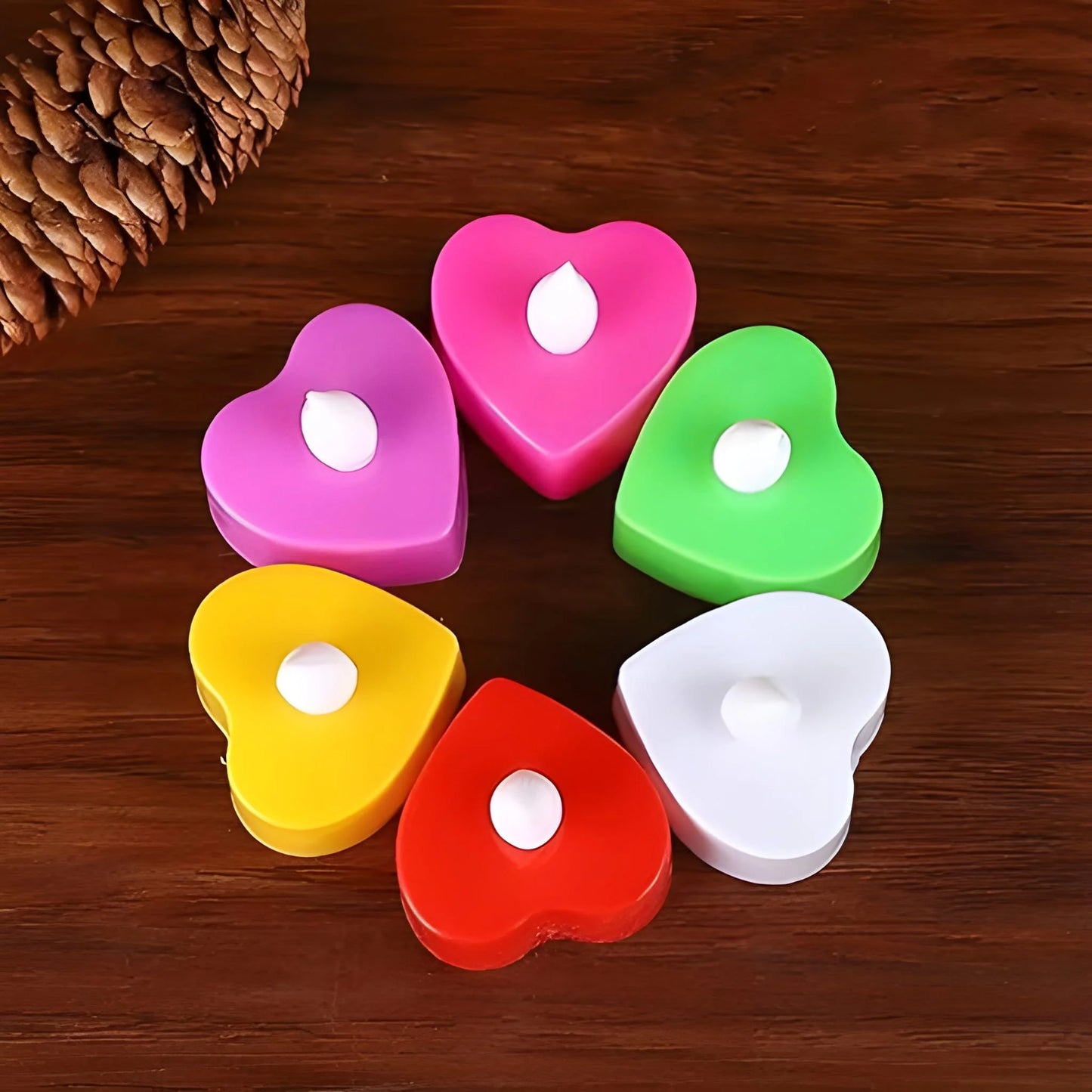 LED Tealights Smokeless Candles