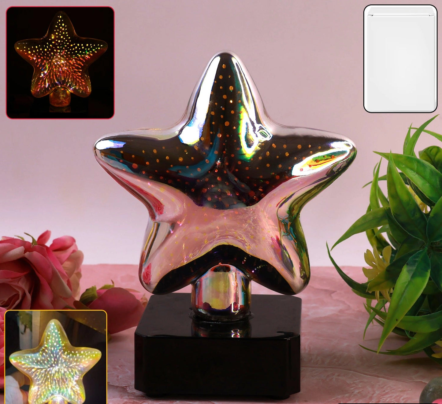Star-Shaped 3D LED Night Lamp