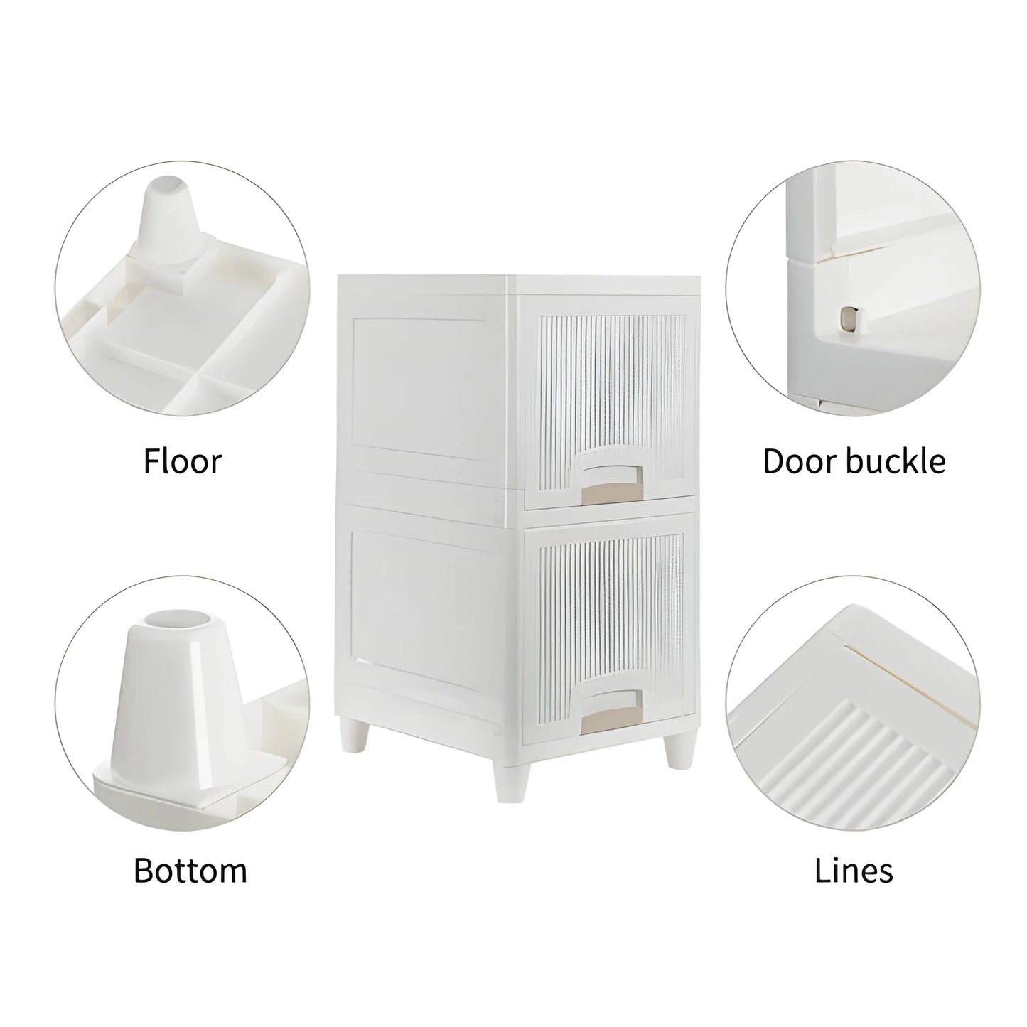2-Layer Multipurpose Storage Drawers