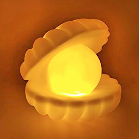 Pearl Shell LED Night Lamp