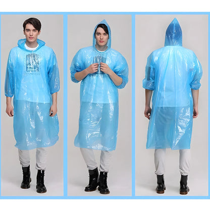 Wallet-Sized Emergency Raincoat