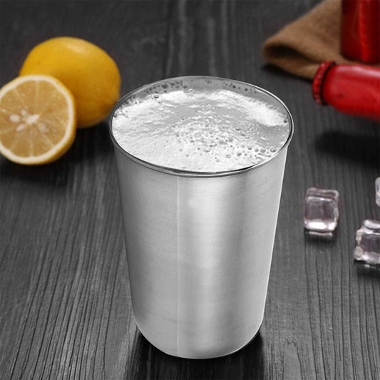 Steel Drinking Glass – 1 Pc