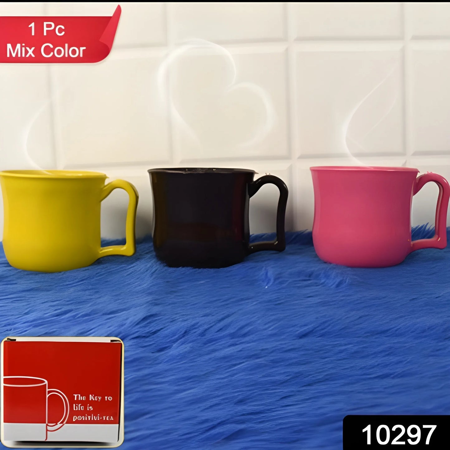 Unbreakable Plastic Coffee Mug