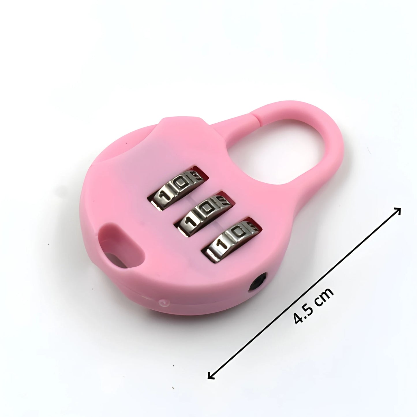 3-Digit Zipper Security Lock