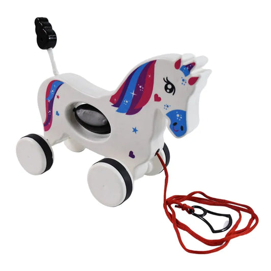 Unicorn Pull Along Toy