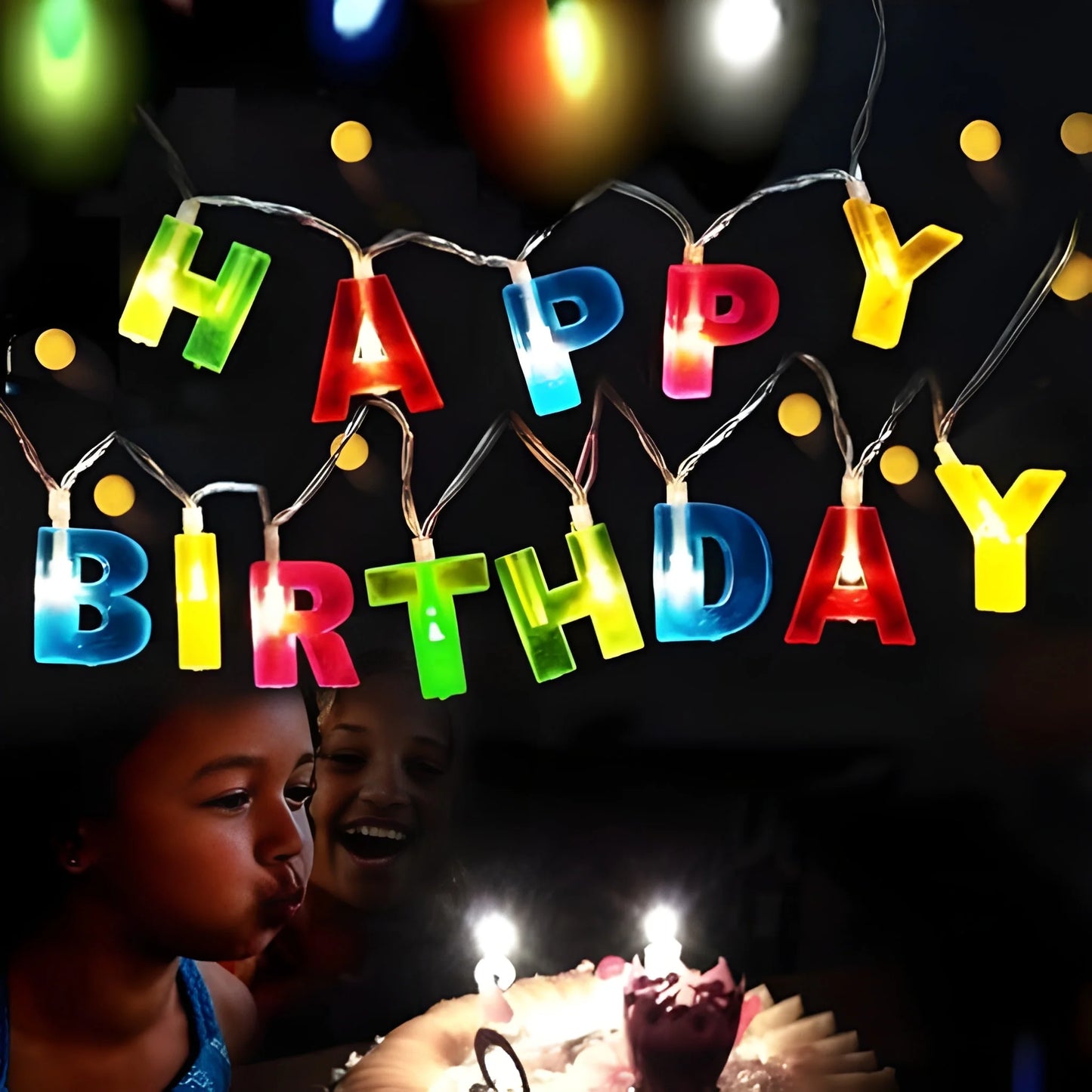 Decoratives Plastic Birthday Light