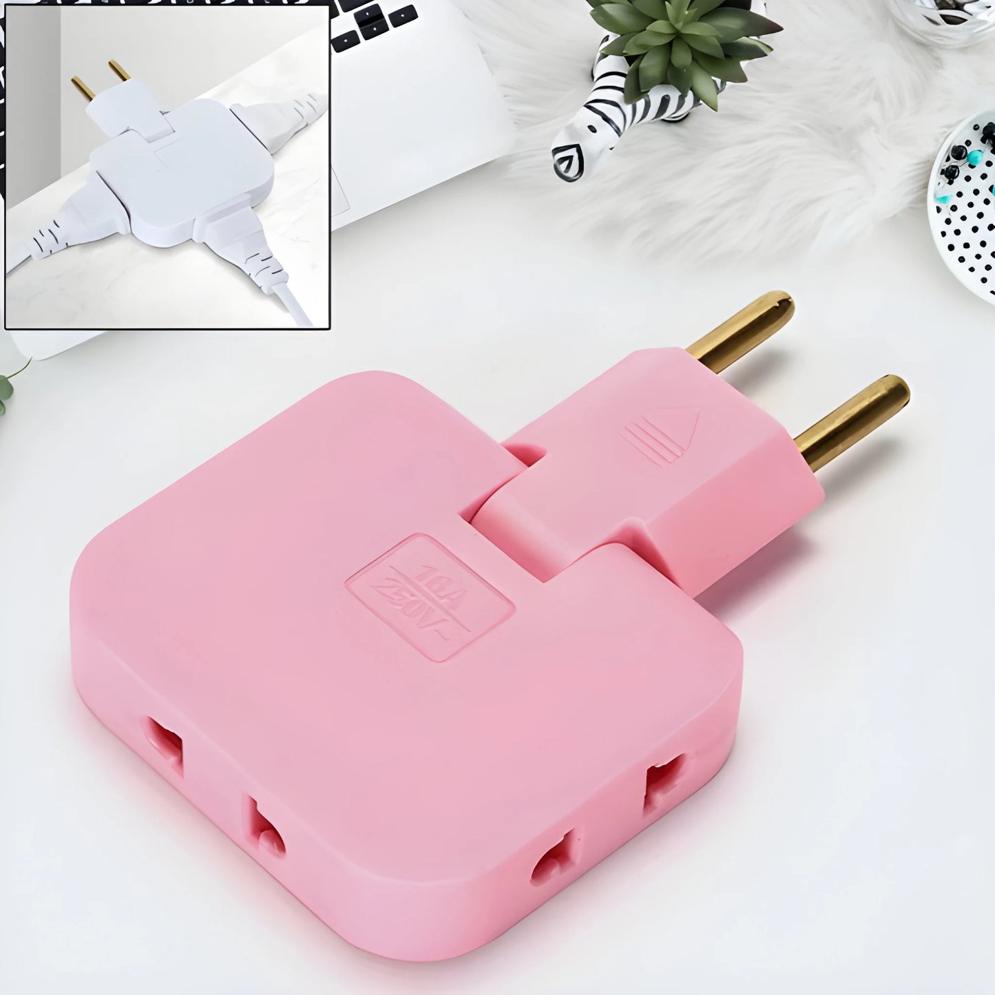 3-in-1 Foldable Power Adapter