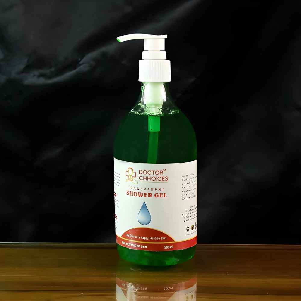 Transparent Shower Gel Pump