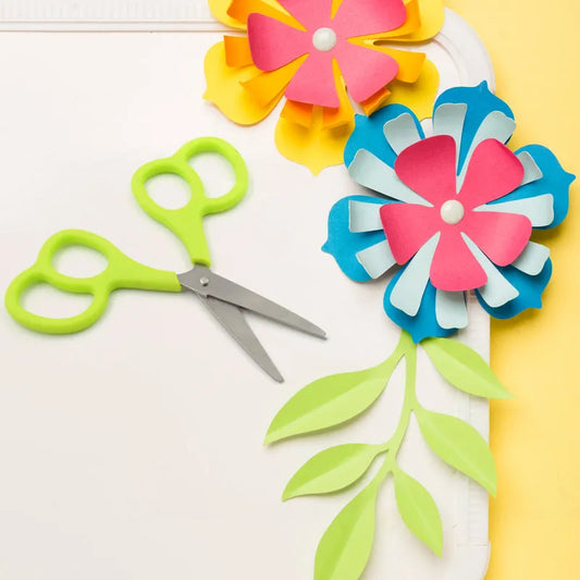 Stainless Steel Double Grip Scissors (1 Pc)