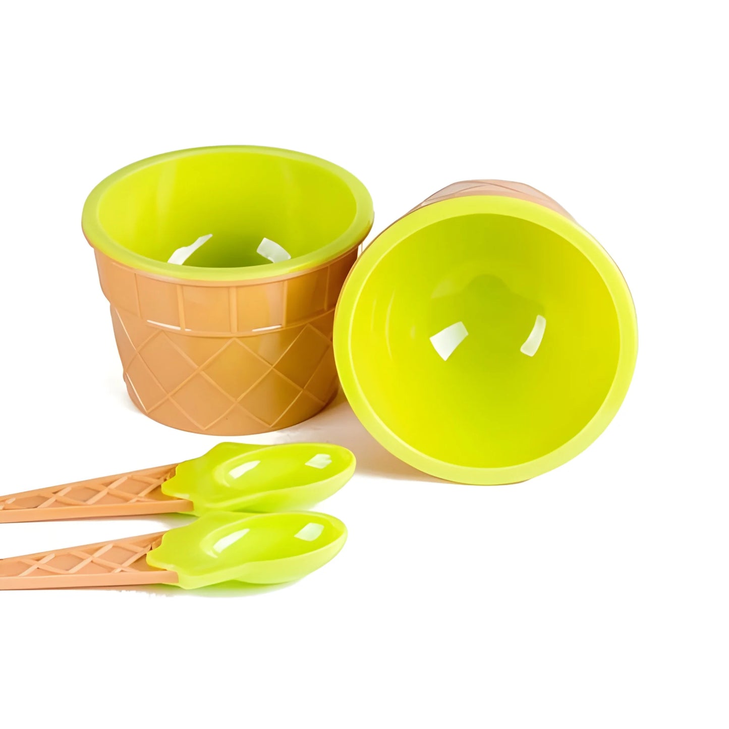 Waffle Cone Bowl Set
