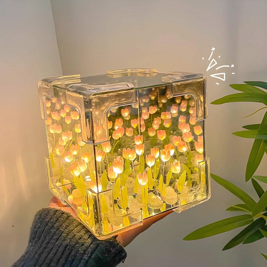 Tulip Mirror Night Lamp