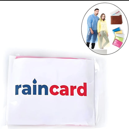 Wallet-Sized Emergency Raincoat