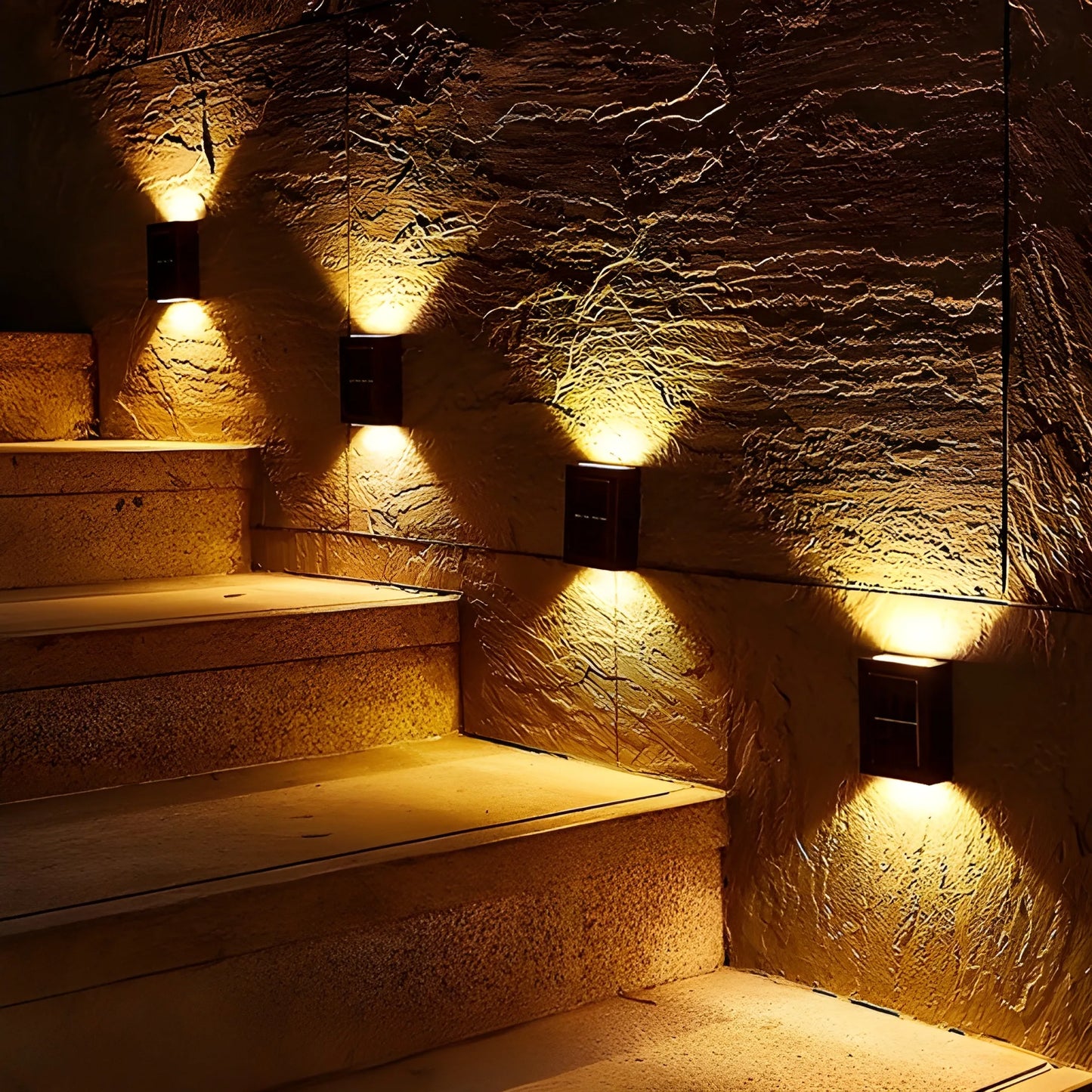 Solar Powered Wall Lights