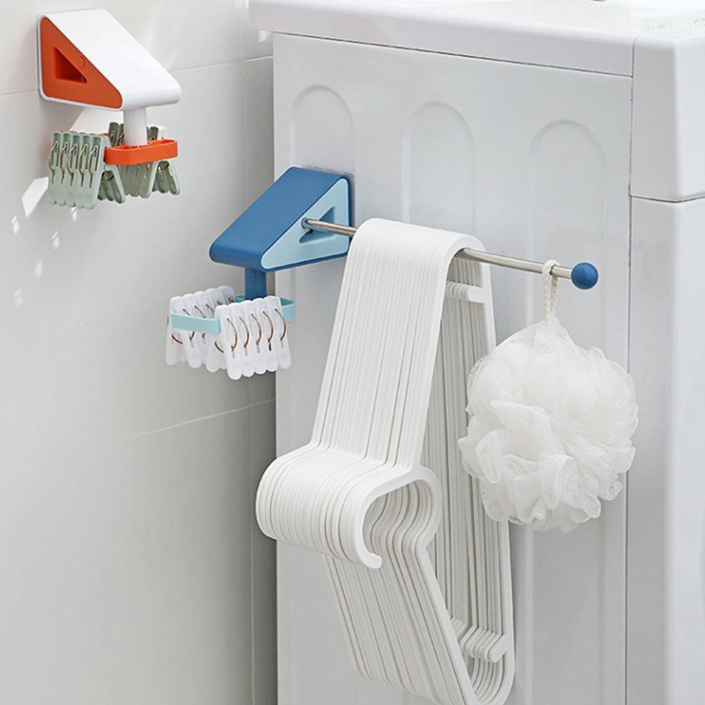 Utensil Holder with Hooks