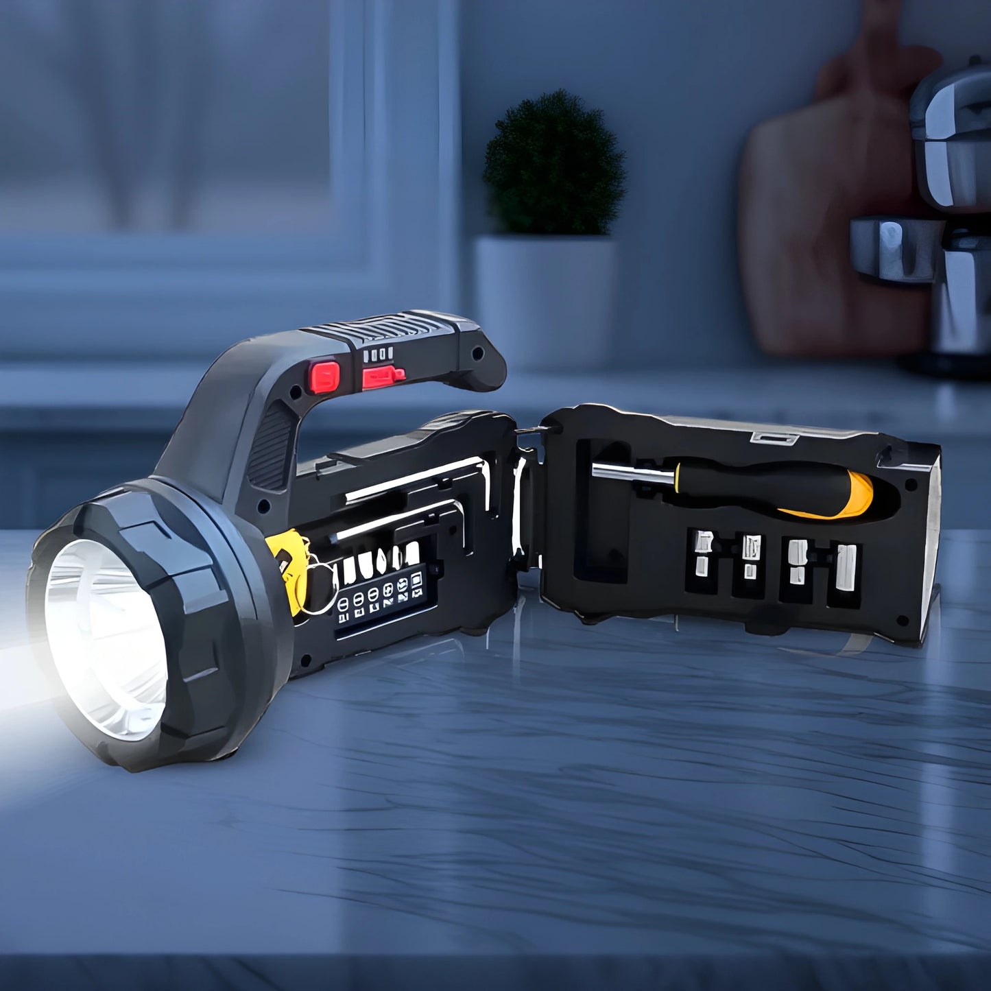 SOS Flashlight Tool Combo