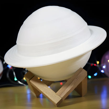 3d Saturn Lamp Home Decoration