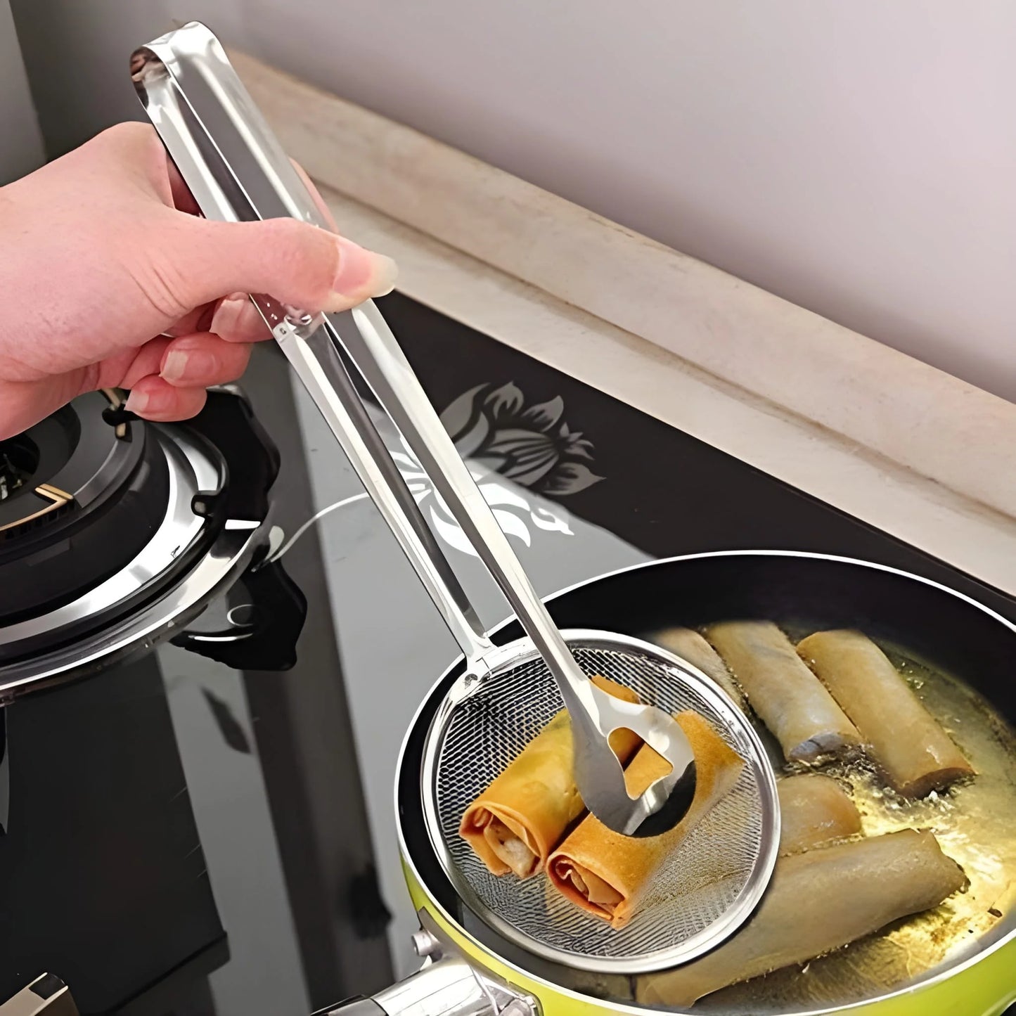 2in1 Stainless Steel Filter Spoon