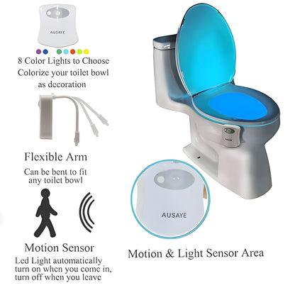 Toilet Led Light Bowl Cover Lamp