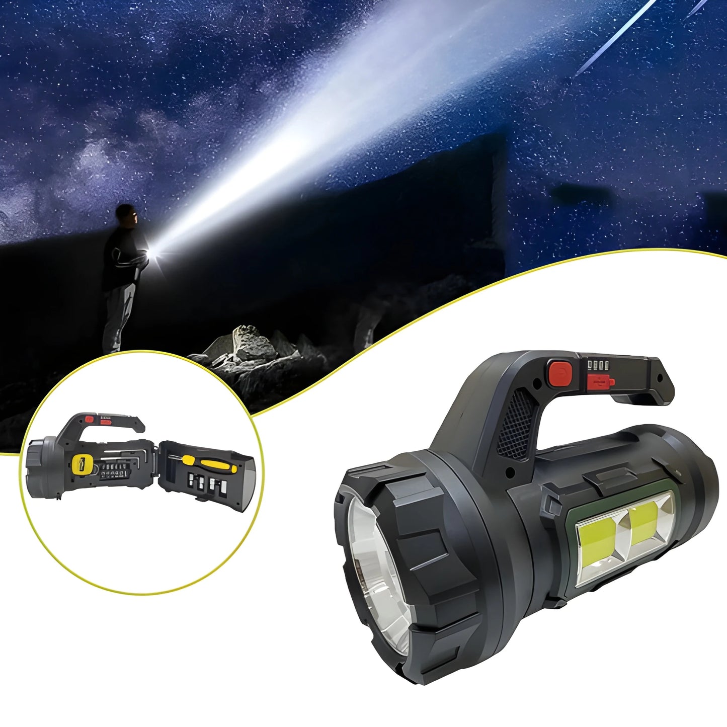 SOS Flashlight Tool Combo