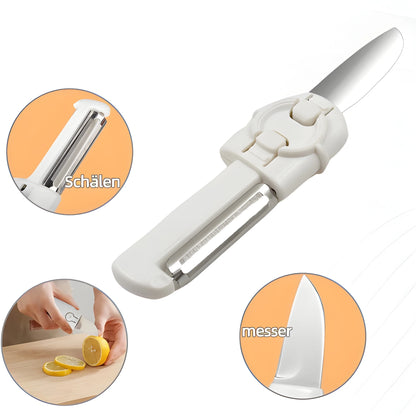 2-in-1 Travel Peeler Knife