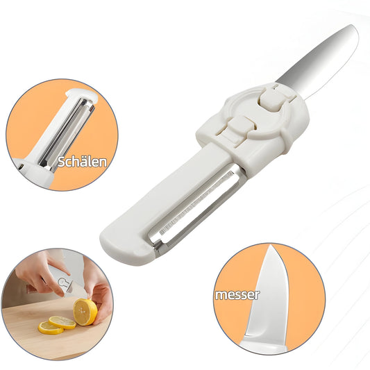 2-in-1 Travel Peeler Knife