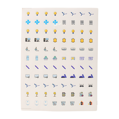 Switch Icon Label Stickers