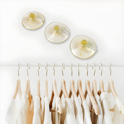 Transparent Suction Wall Hooks