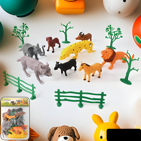 Wild Animal Toy Set