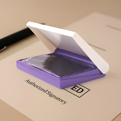 Violet Office Stamp Pad
