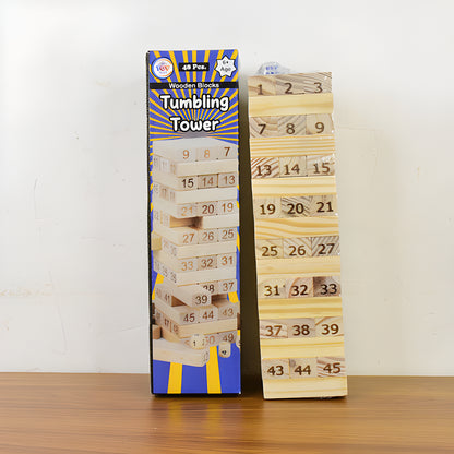 Wooden Tumbling Tower