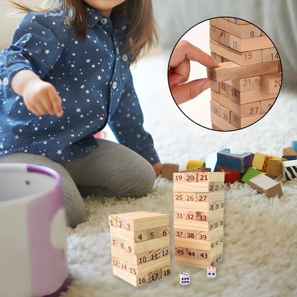 Wooden Tumbling Tower