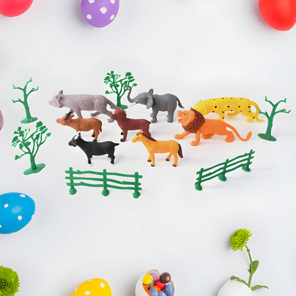 Wild Animal Toy Set