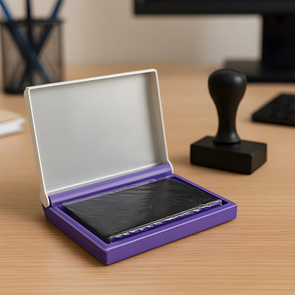 Violet Office Stamp Pad