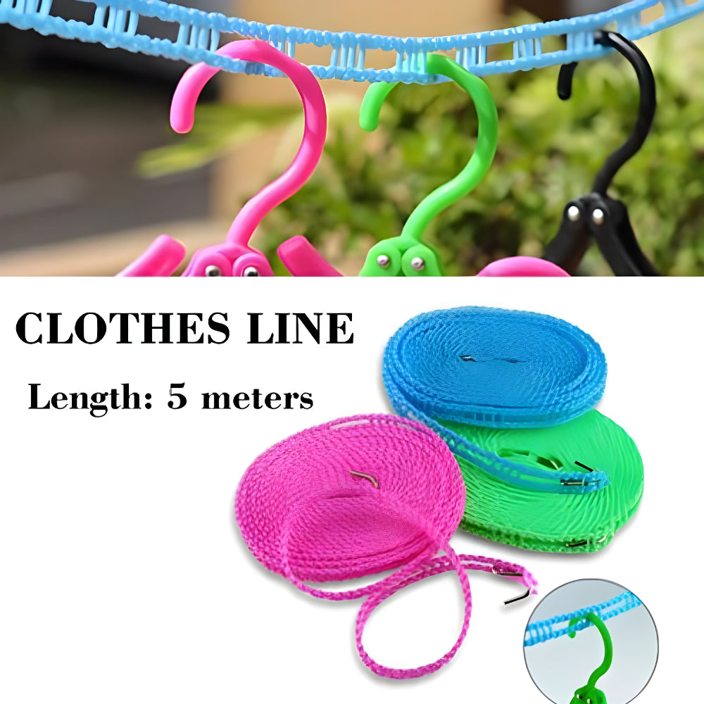 Travel Clothesline Rope